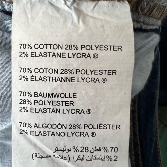 PENNINGTON’S Curvy Fit, Straight-Leg Blue Denim Capri - In Every Story Size 14 - Picture 11 of 12